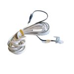 Tappo Input con Contatti per Profilo Led Linea Eclisse Cavo cm.200 Argento | Luce Viva
